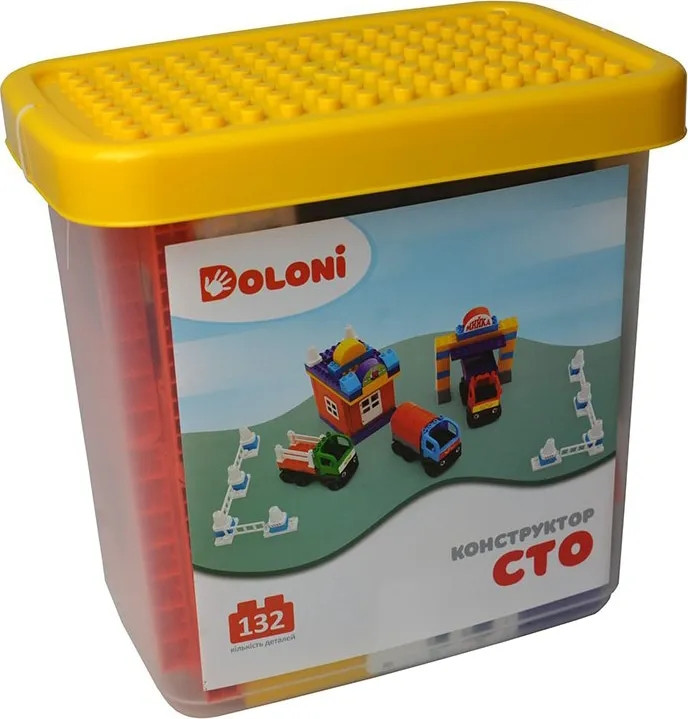 Конструктор Doloni Service Station 013888/38