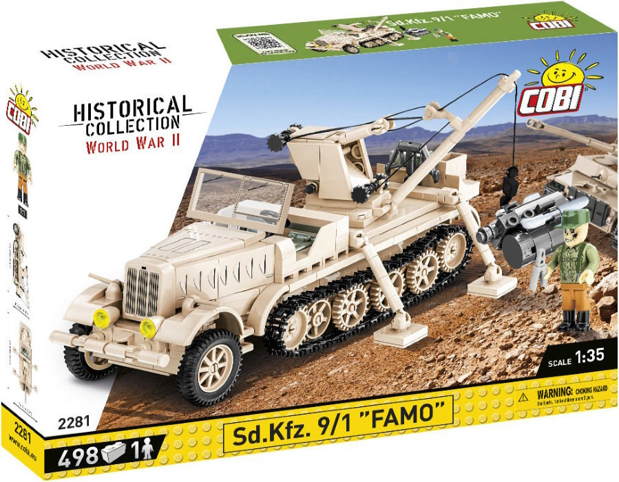 Конструктор COBI Sd.Kfz. 9/1 Famo 2281 Конструктор COBI Sd.Kfz. 9/1 Famo 2281