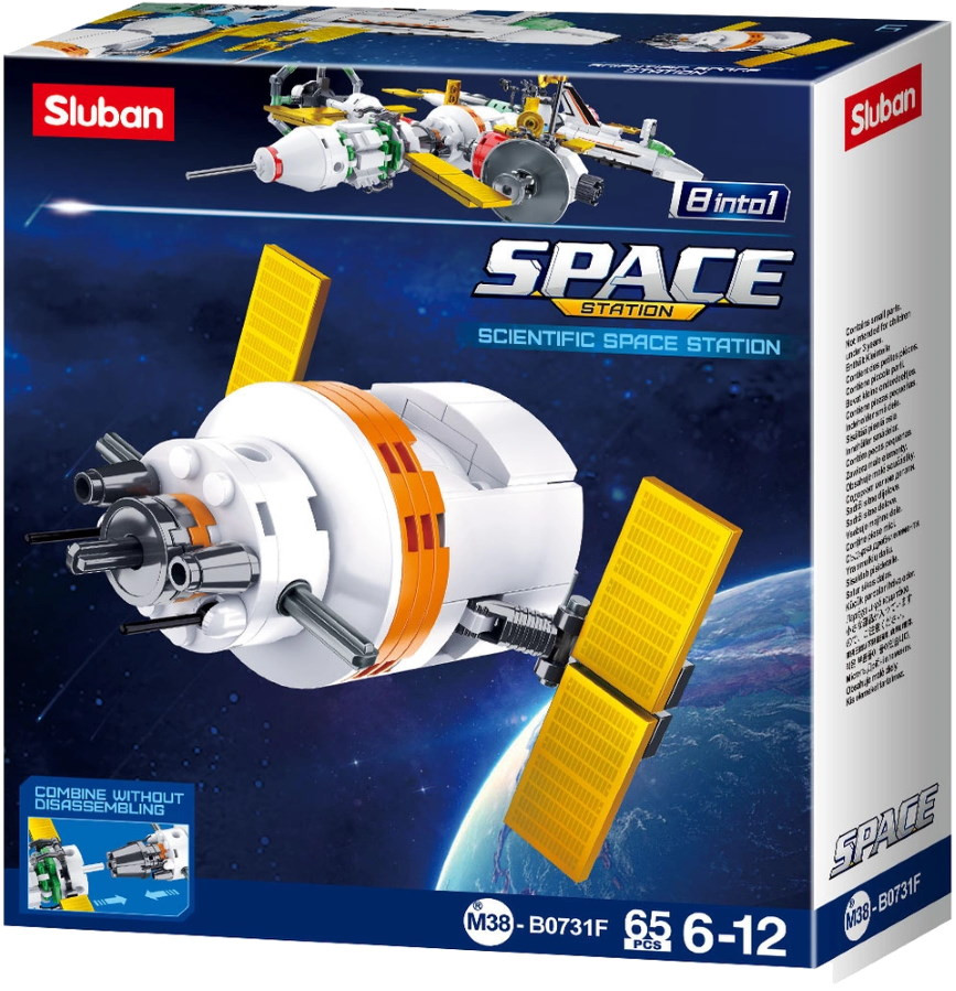 Конструктор Sluban Scientific Space Station M38-B0731F