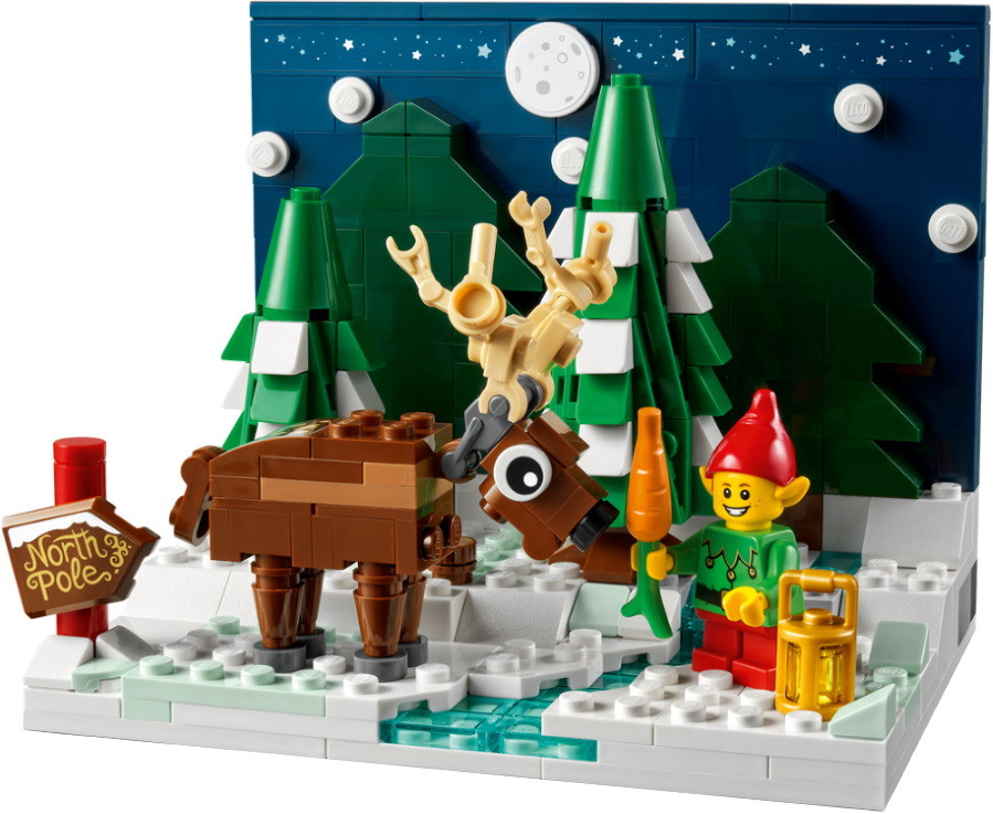Конструктор Lego Santas Front Yard 40484