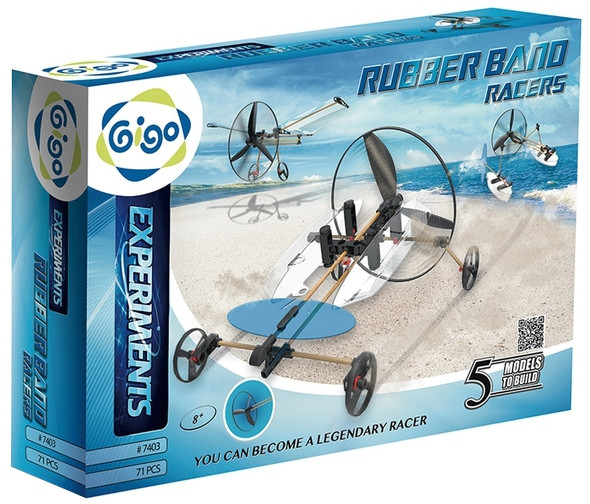 Конструктор Gigo Rubber Band Racers 7403