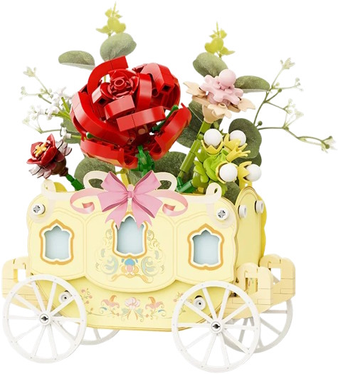Конструктор Pantasy Rose Cart 15027 Конструктор Pantasy Rose Cart 15027