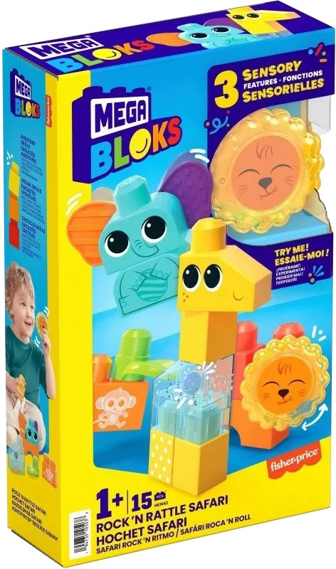 Конструктор MEGA Bloks Rock N Rattle Safari HKN42