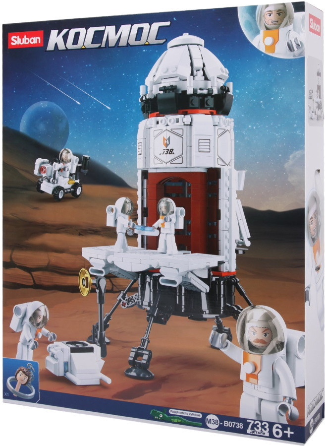 Конструктор Sluban Rocket Base M38-B0738
