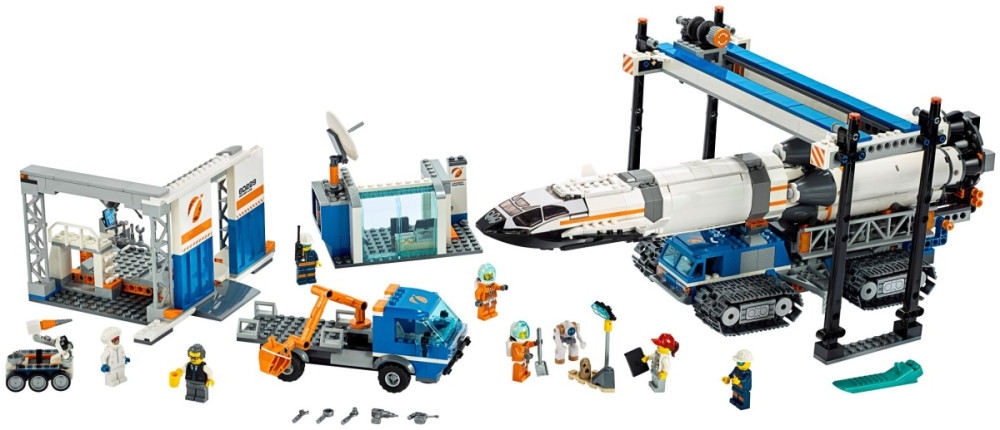 Конструктор Lego Rocket Assembly and Transport 60229