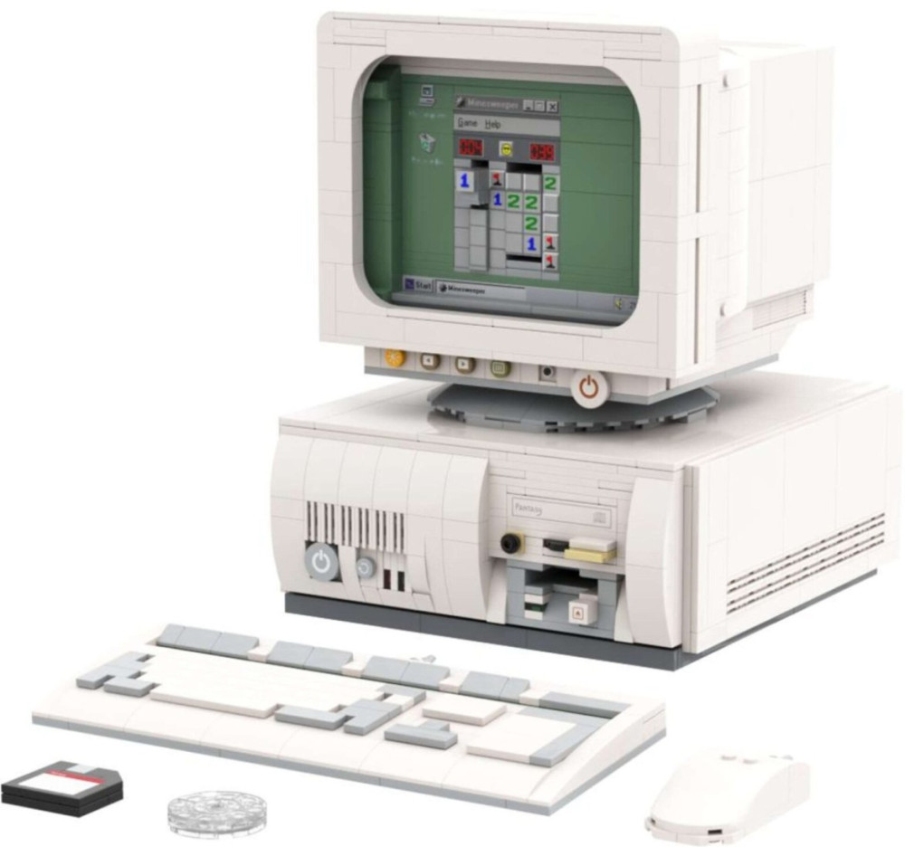 Конструктор Pantasy Retro 90s PC 85005 Конструктор Pantasy Retro 90s PC 85005