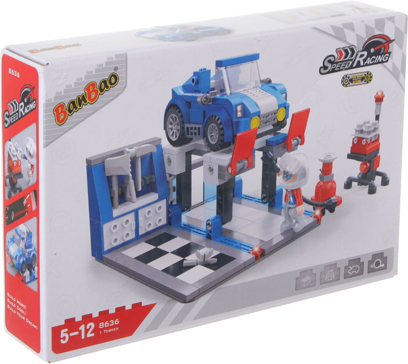 Конструктор BanBao Repair Station 8636 Конструктор BanBao Repair Station 8636