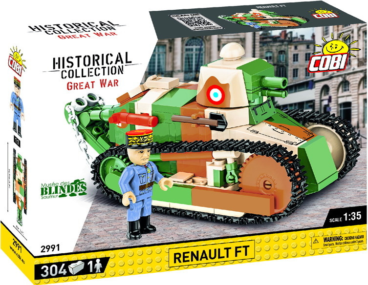 Конструктор COBI Renault FT 2991