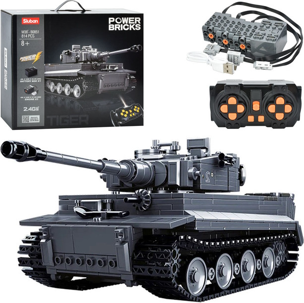 Конструктор Sluban RC Duitse Tank M38-B0851