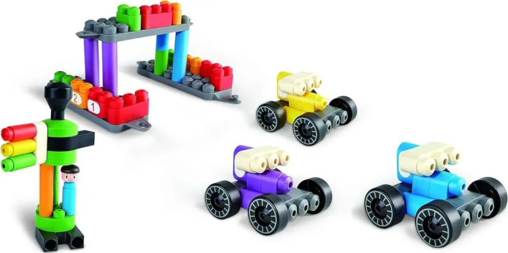 Конструктор PolyM Rainbow Counting Train 760022 Конструктор PolyM Rainbow Counting Train 760022