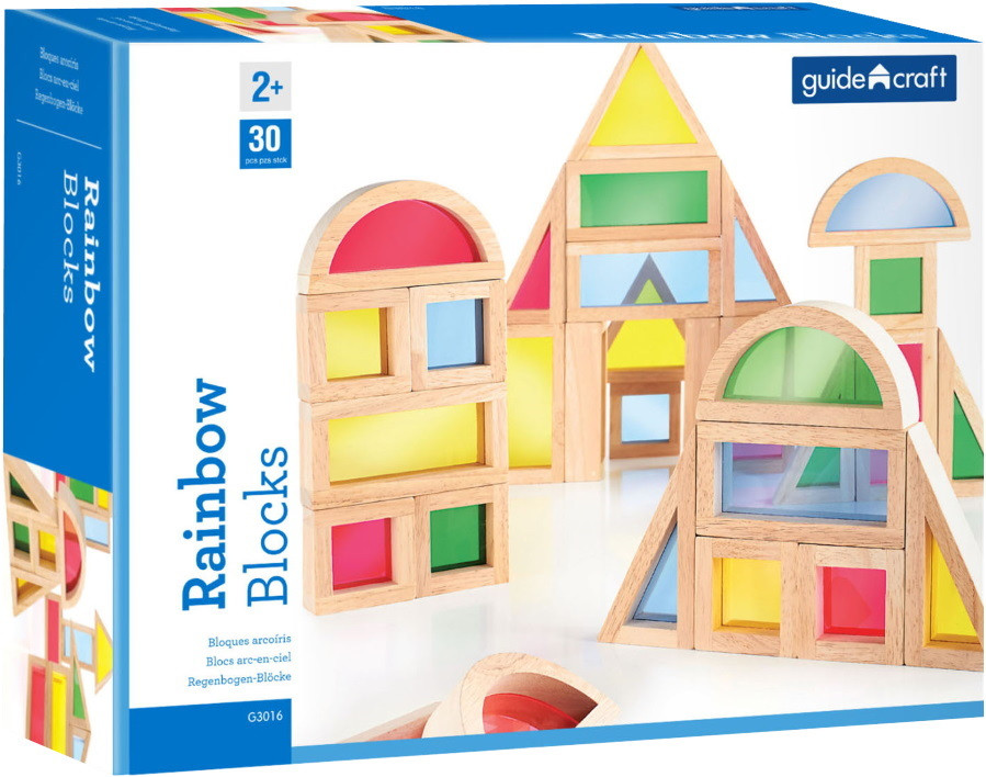 Конструктор Guidecraft Rainbow Blocks G3016