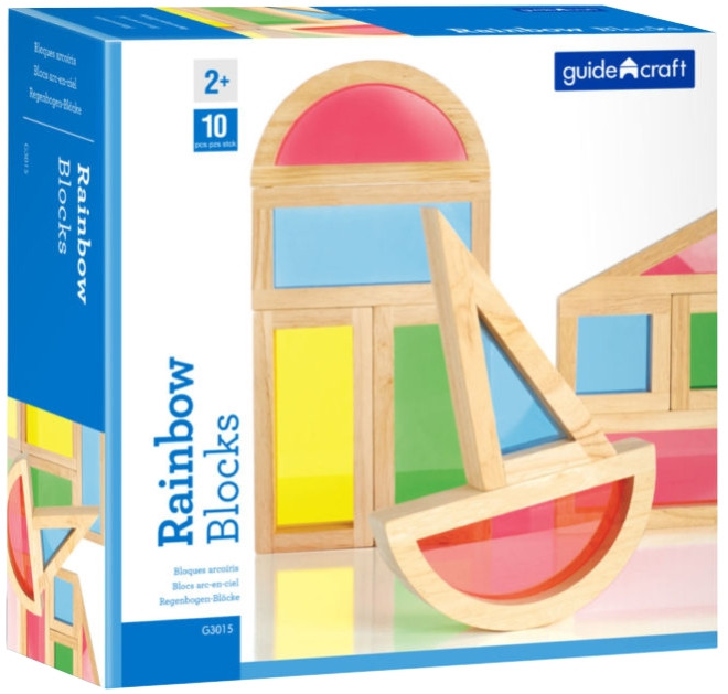 Конструктор Guidecraft Rainbow Blocks 10 Piece Set G3015