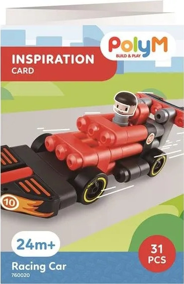 Конструктор PolyM Racing Car 760020