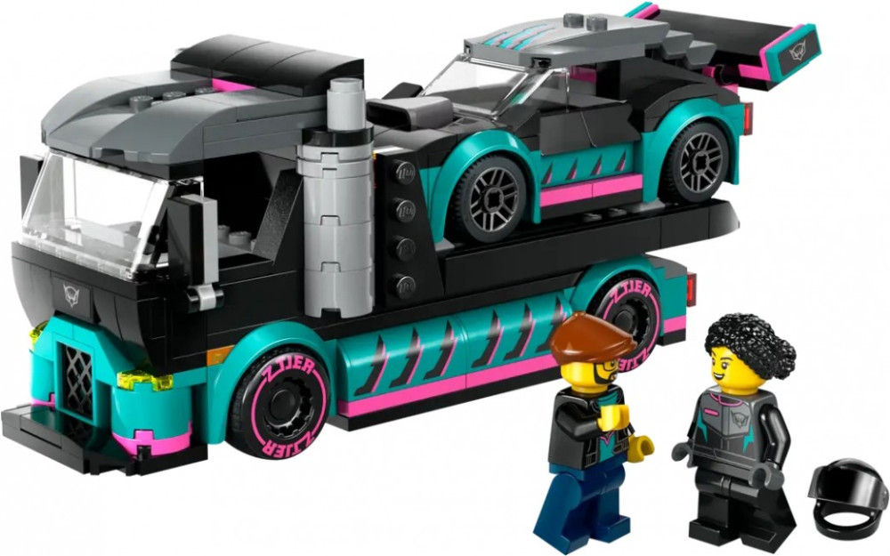 Конструктор Lego Race Car and Carrier Truck 60406