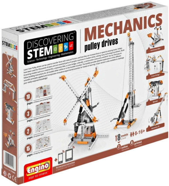 Конструктор Engino Pulley Drives STEM03