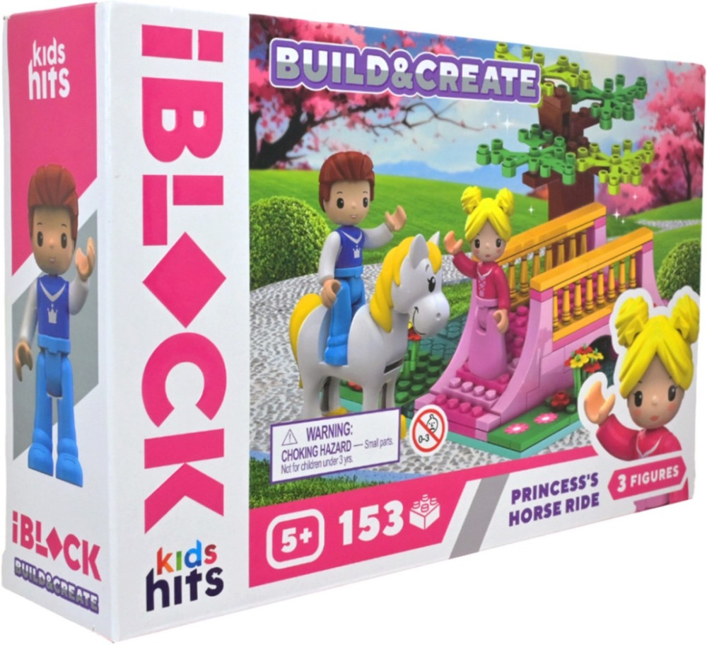 Конструктор iBlock Princesss Horse Ride KH08/007/4
