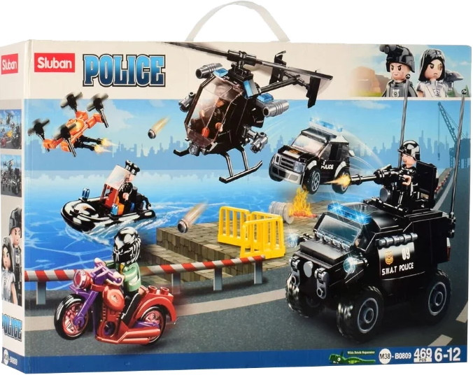 Конструктор Sluban Police M38-B0809