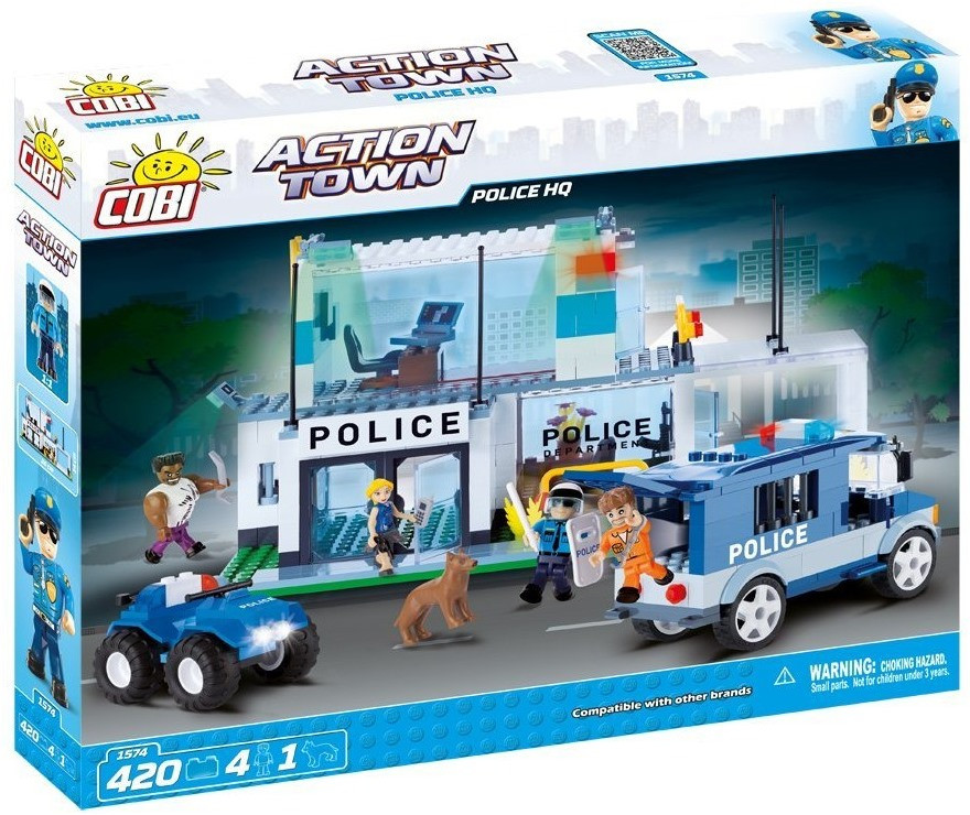 Конструктор COBI Police HQ 1574