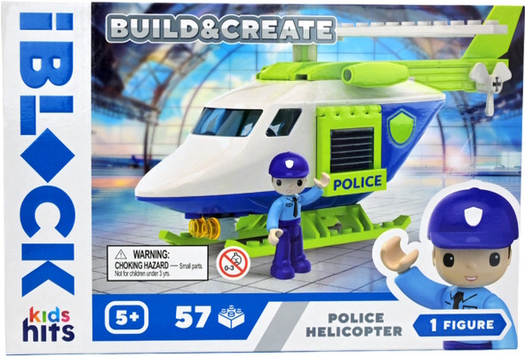 Конструктор iBlock Police Helicopter KH41/002/1