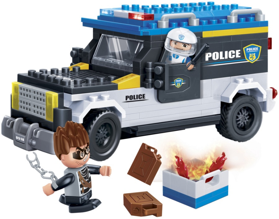 Конструктор BanBao Police Hummer 7005