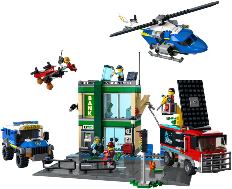 Конструктор Lego Police Chase at the Bank 60317