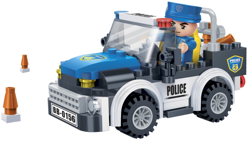 Конструктор BanBao Police Car 7017 Конструктор BanBao Police Car 7017