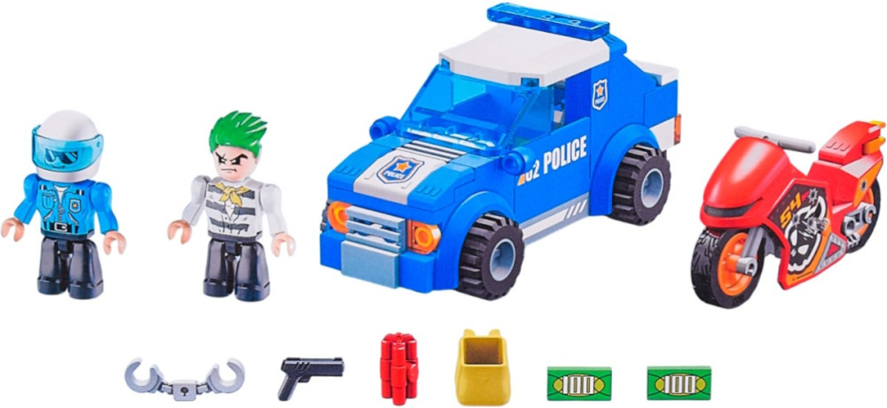 Конструктор Zuru Police Adventure 83164
