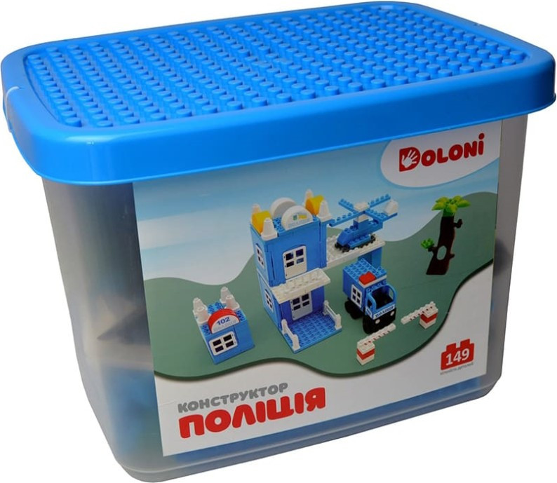 Конструктор Doloni Police 013888/36