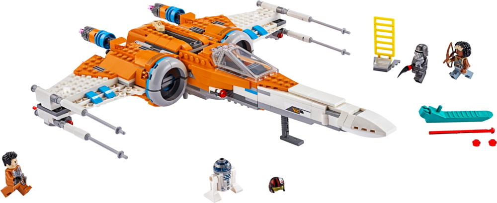 Конструктор Lego Poe Damerons X-wing Fighter 75273