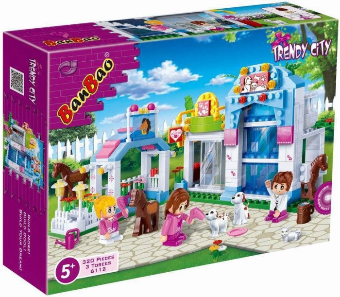 Конструктор BanBao Pet Shop 6112 Конструктор BanBao Pet Shop 6112