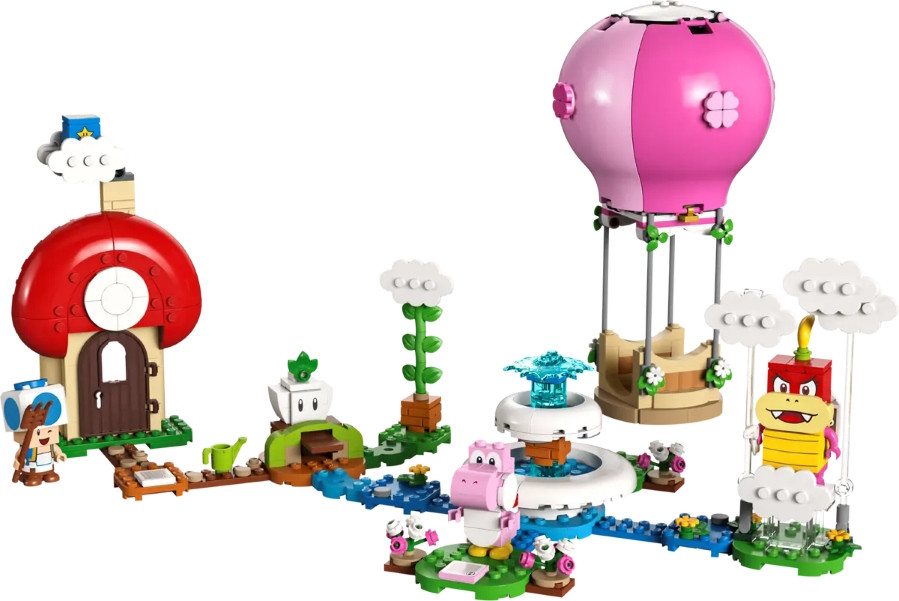 Конструктор Lego Peachs Garden Balloon Ride Expansion Set 71419