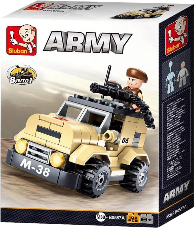 Конструктор Sluban Patrol Car M38-B0587A