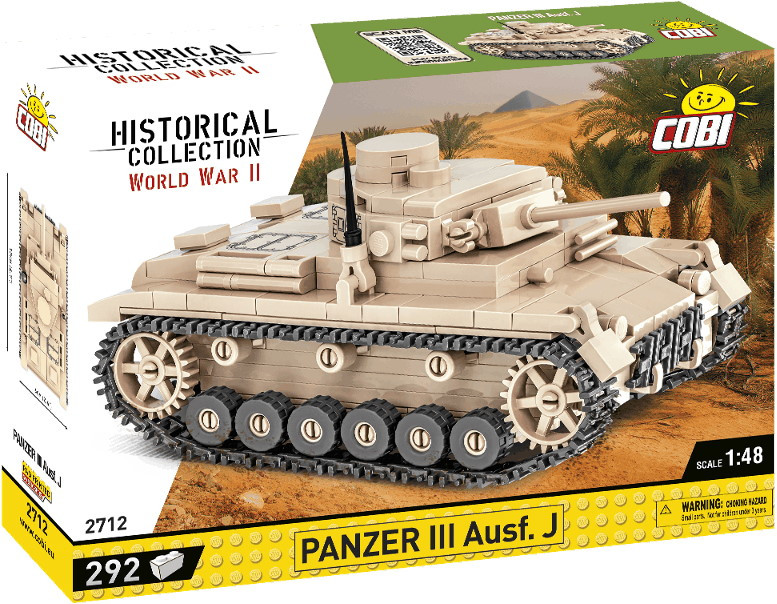 Конструктор COBI Panzer III Ausf. J 2712