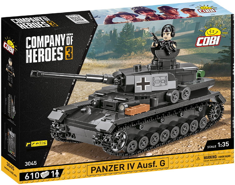 Конструктор COBI Panzer IV Ausf. G 3045 Конструктор COBI Panzer IV Ausf. G 3045