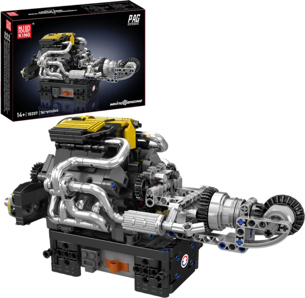 Конструктор Mould King PAG Supercar V12 Engine 10207
