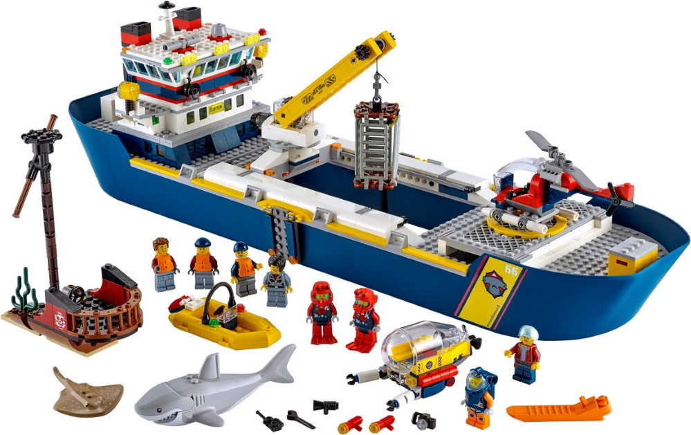 Конструктор Lego Ocean Exploration Ship 60266
