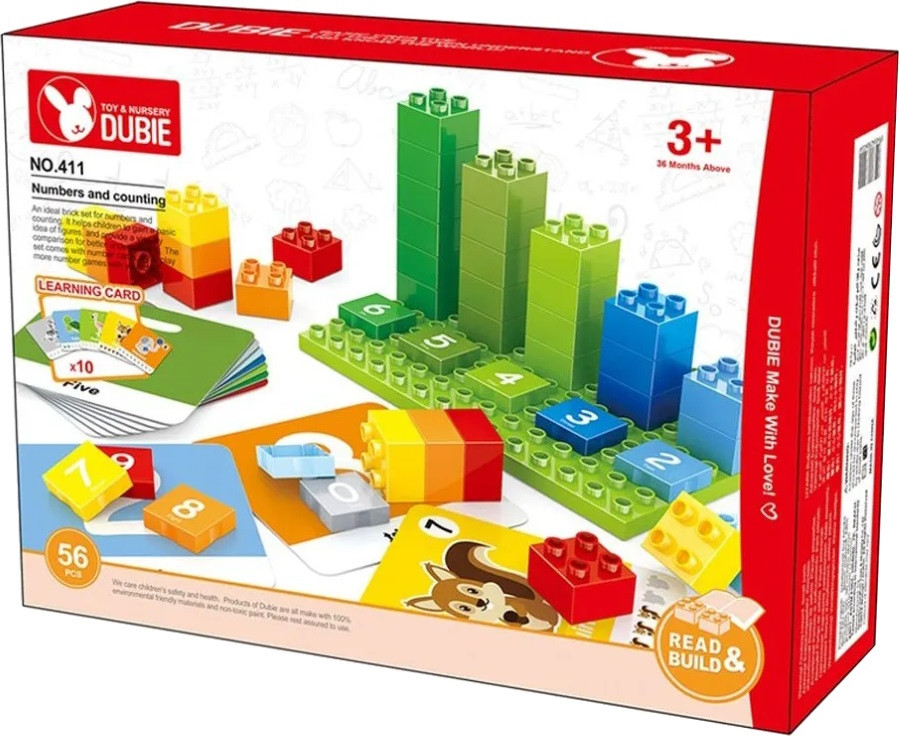 Конструктор Wangetoys Numbers and Counting 411