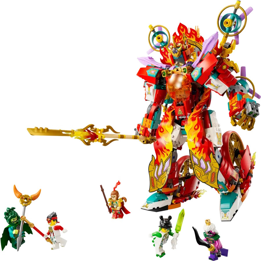 Конструктор Lego Nezhas Ring of Fire Mech 80057
