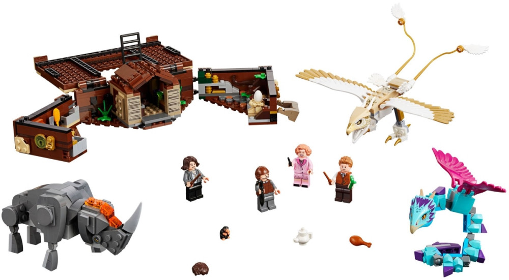 Конструктор Lego Newts Case of Magical Creatures 75952