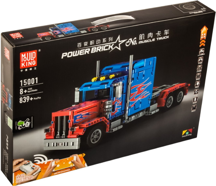 Конструктор Mould King Muscle Truck 15001