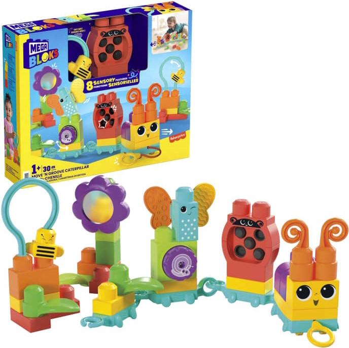 Конструктор MEGA Bloks Move N Groove Caterpillar HKN44