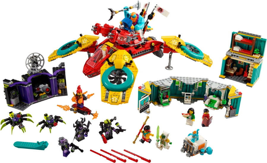 Конструктор Lego Monkie Kids Team Dronecopter 80023