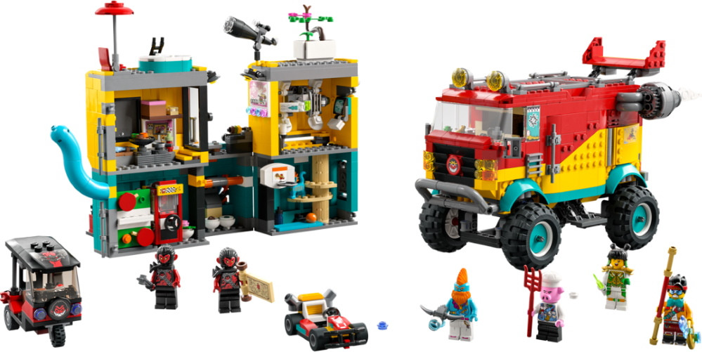 Конструктор Lego Monkie Kids Team Van 80038