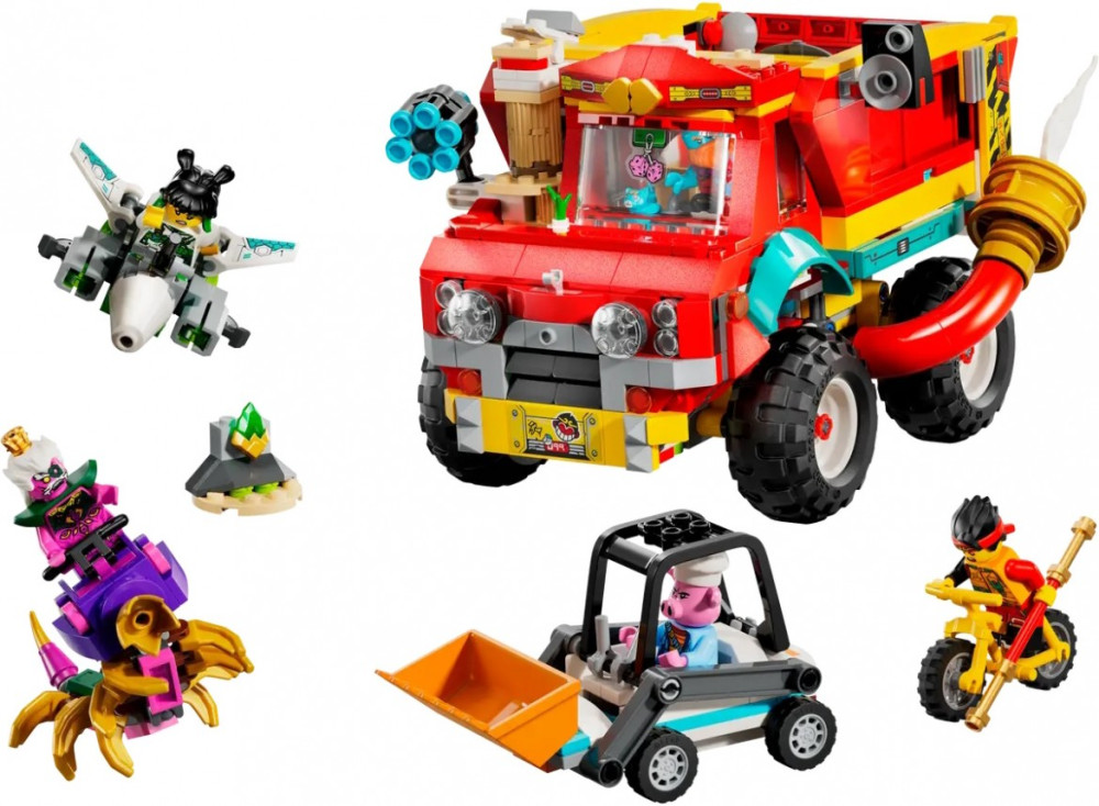 Конструктор Lego Monkie Kids Team Power Truck 80055