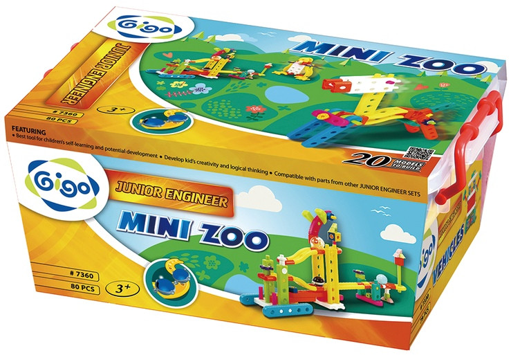 Конструктор Gigo Mini Zoo 7360