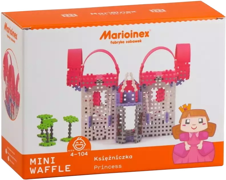 Конструктор Marioinex Mini Waffle Princess 902509