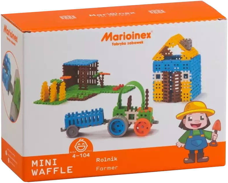 Конструктор Marioinex Mini Waffle Farmer 902561