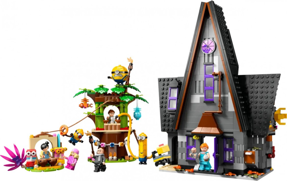 Конструктор Lego Minions and Grus Family Mansion 75583