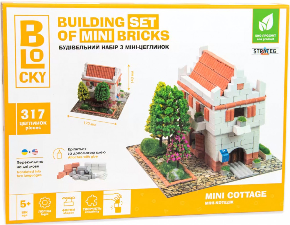 Конструктор Strateg Mini Cottage 31002