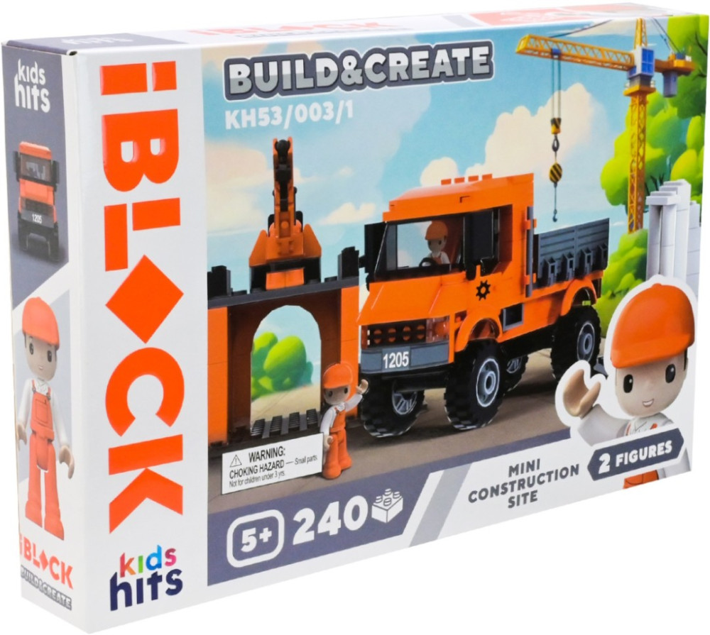 Конструктор iBlock Mini Construction Site KH53/003/1